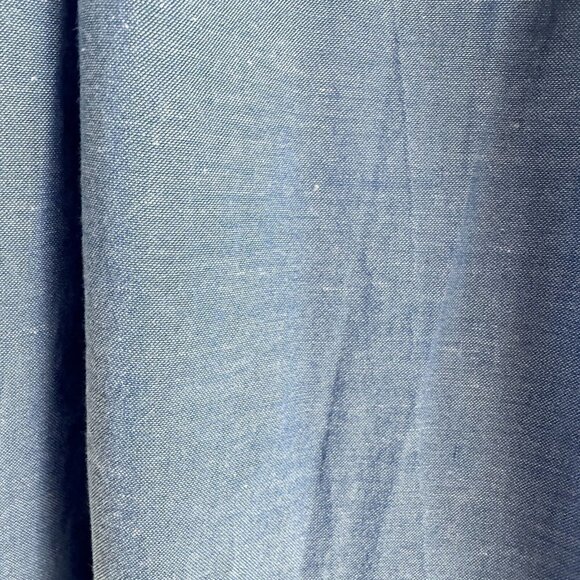 A.T.U.N‎ All Things Nice Girls Size 9-10 Light Blue Cotton Ruffle Dress - Picture 6 of 6